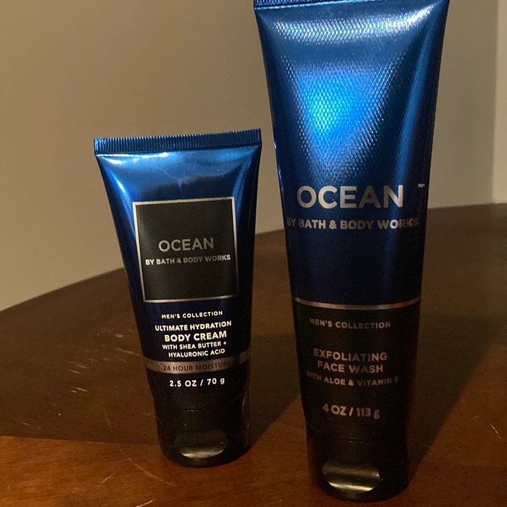 Bath & Body Works Ocean Men's Collection Set - Blue